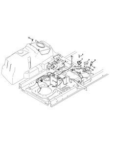 Electrical Diagram and Parts List for Z-FORCELZ60 (53AGD-53AGD050)(2015) Cub Cadet Lawn Tractor